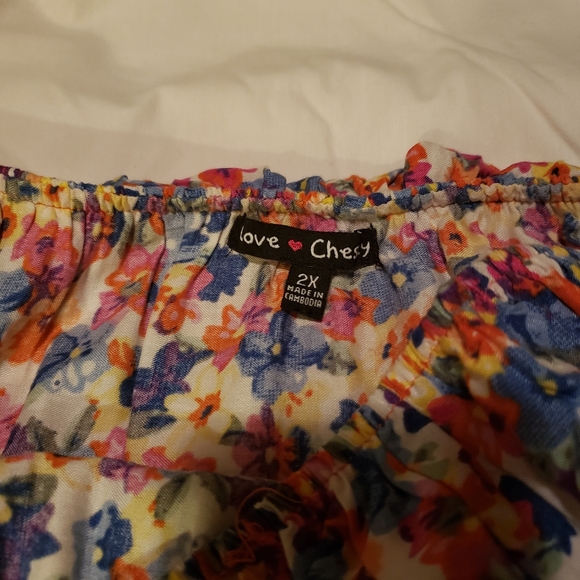 2X Plus Summer Dress - Picture 3 of 5